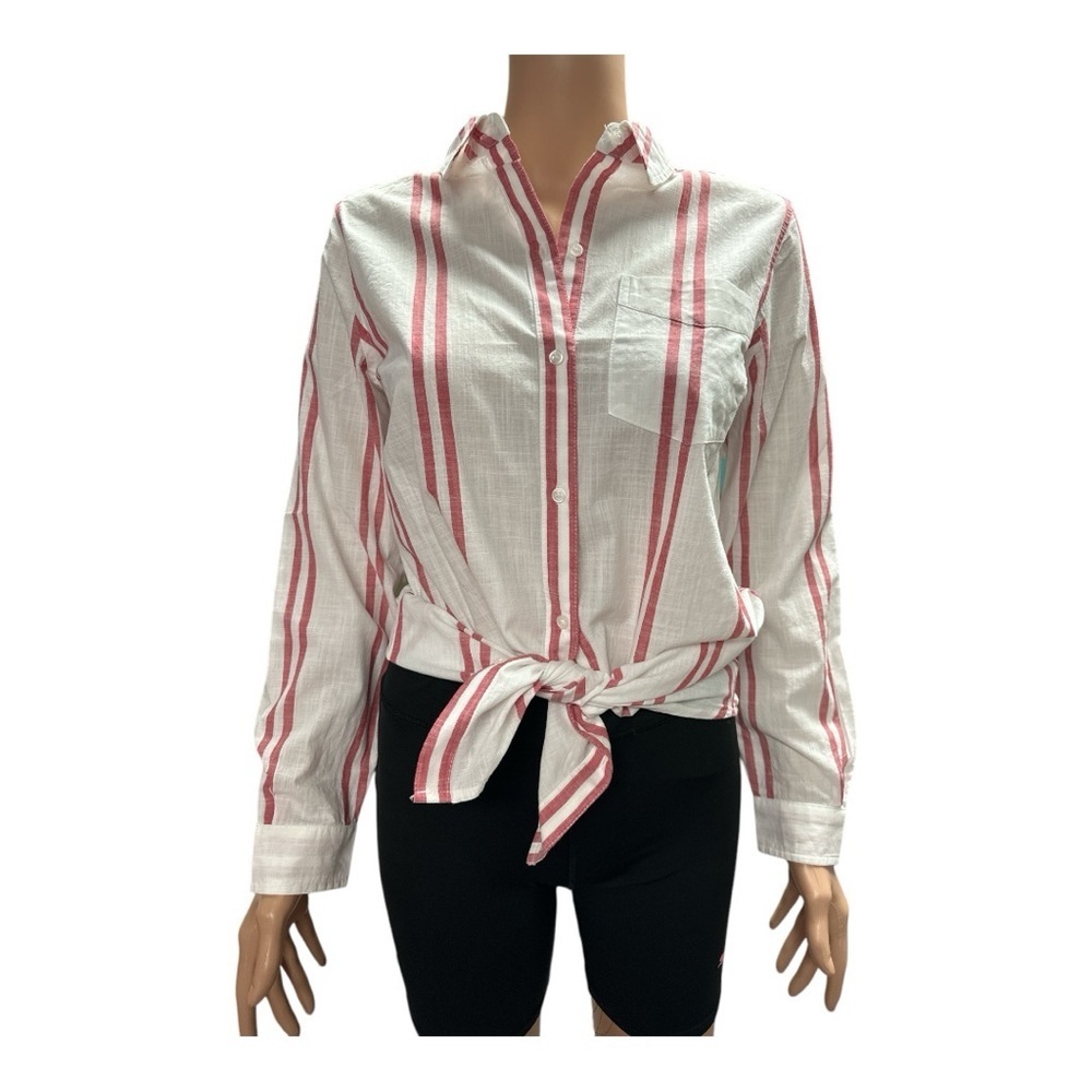 Goodthreads - NWT - Striped Button-Up Shirt Size XS